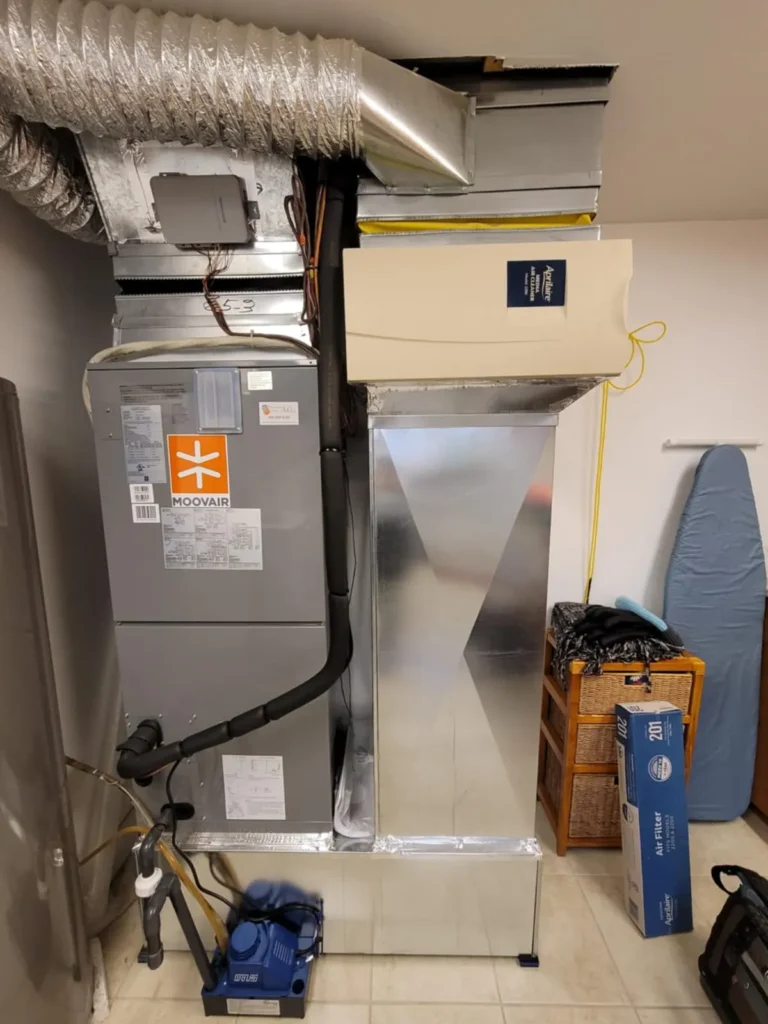 furnace insatallation