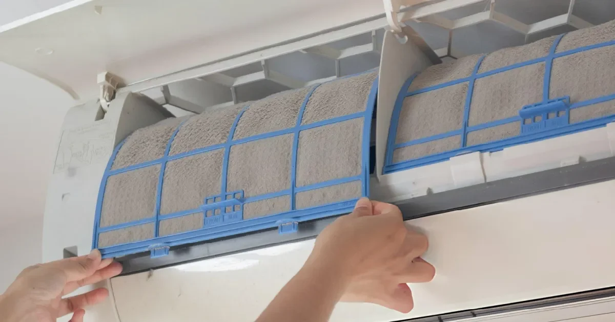 Air filter installation service